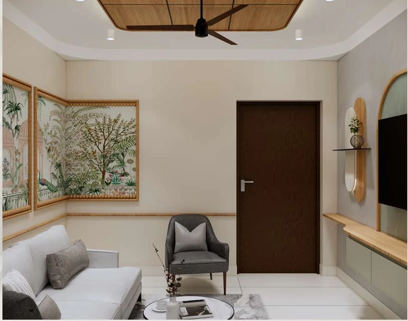 Living — entry and seating